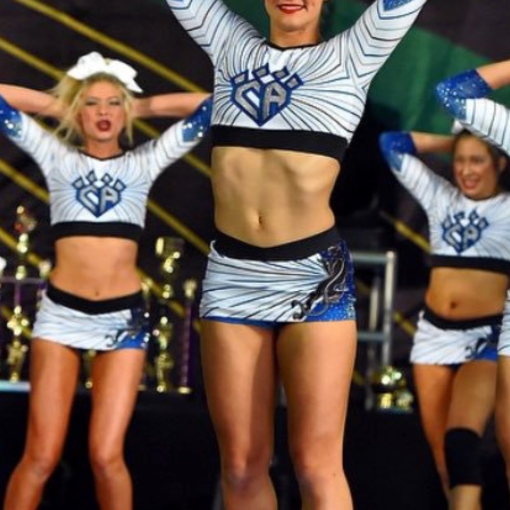 Cheer athletics panthers uniform